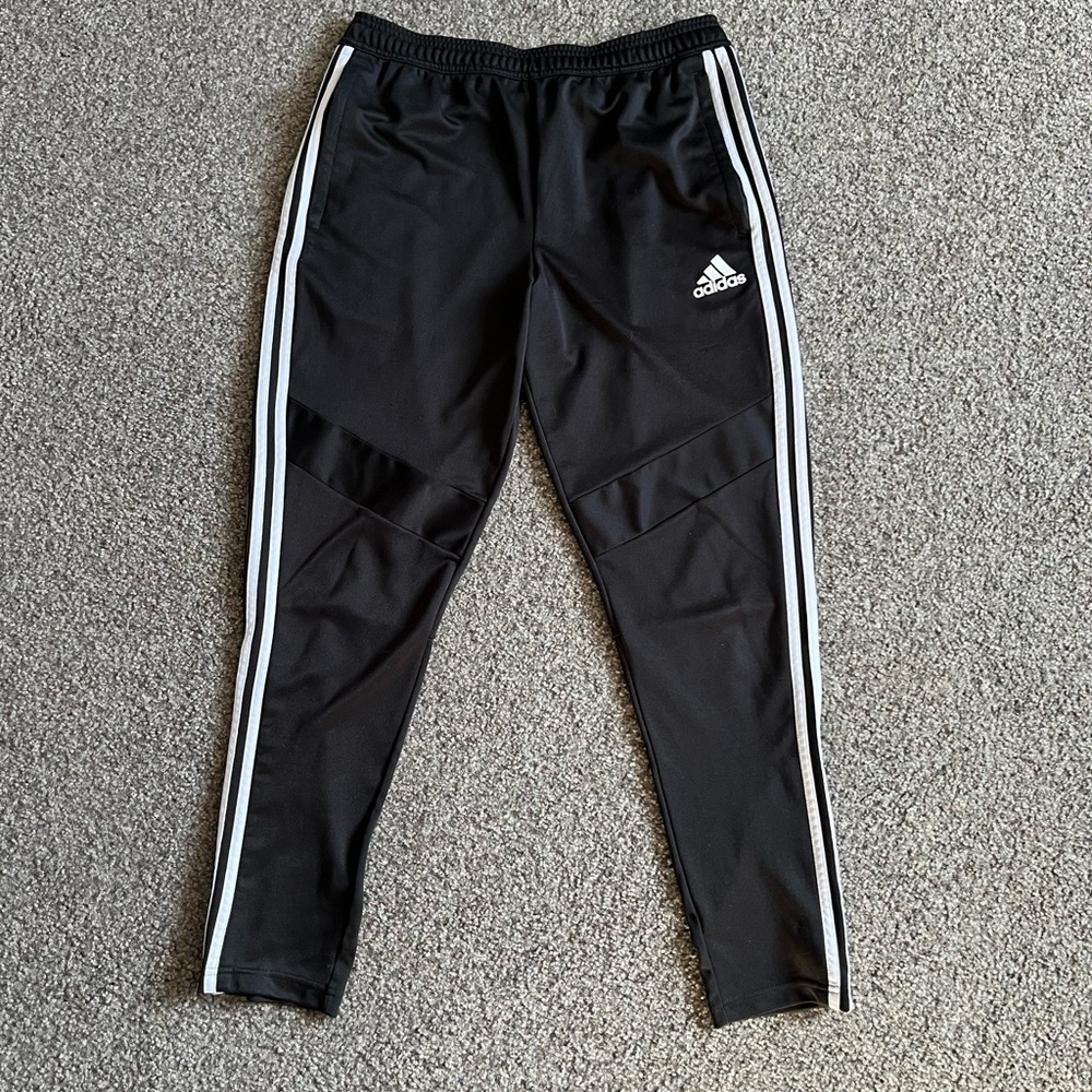 Adidas Track Pants - Black and White